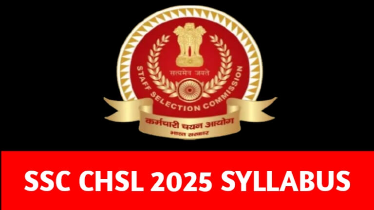 SSC CHSL 2025 Syllabus